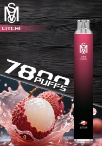 MSO爅嘶一次性電子煙 新款大容量7800 Puffs 拋棄式電子煙 香度提高30%-VAKA糖果雲煙館
