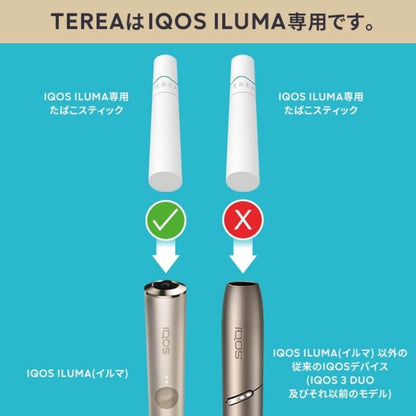 【TEREA】T牌加熱菸 -  IQOS ILUMA系列專用 -  日版T牌 一條10小包-VAKA糖果雲煙館