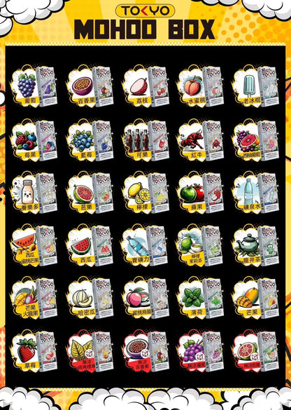 【TOKYO東京魔盒煙彈】 MOHOO BOX 東京魔盒-VAKA糖果雲煙館