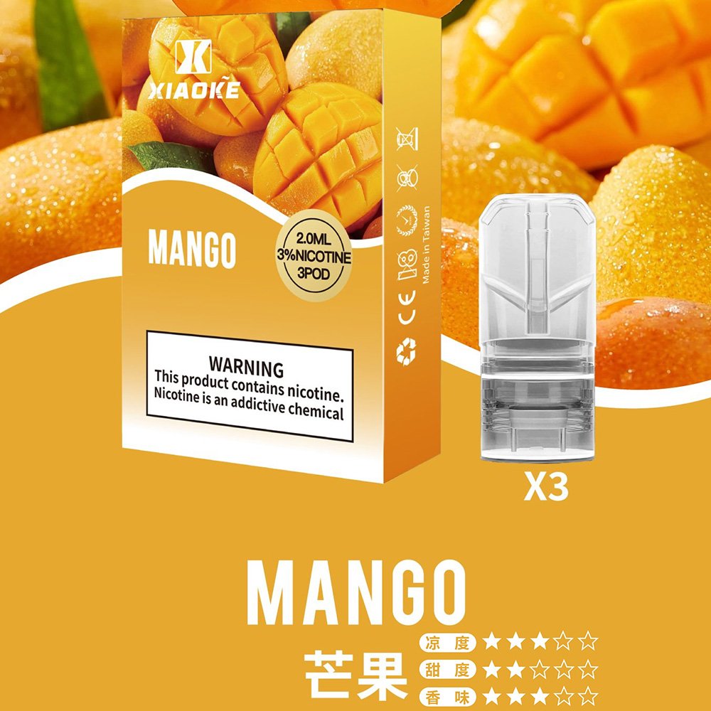 XIAOKE梟客煙彈 | 一代霧化彈/2ml  | 適配一代煙桿-VAKA糖果雲煙館