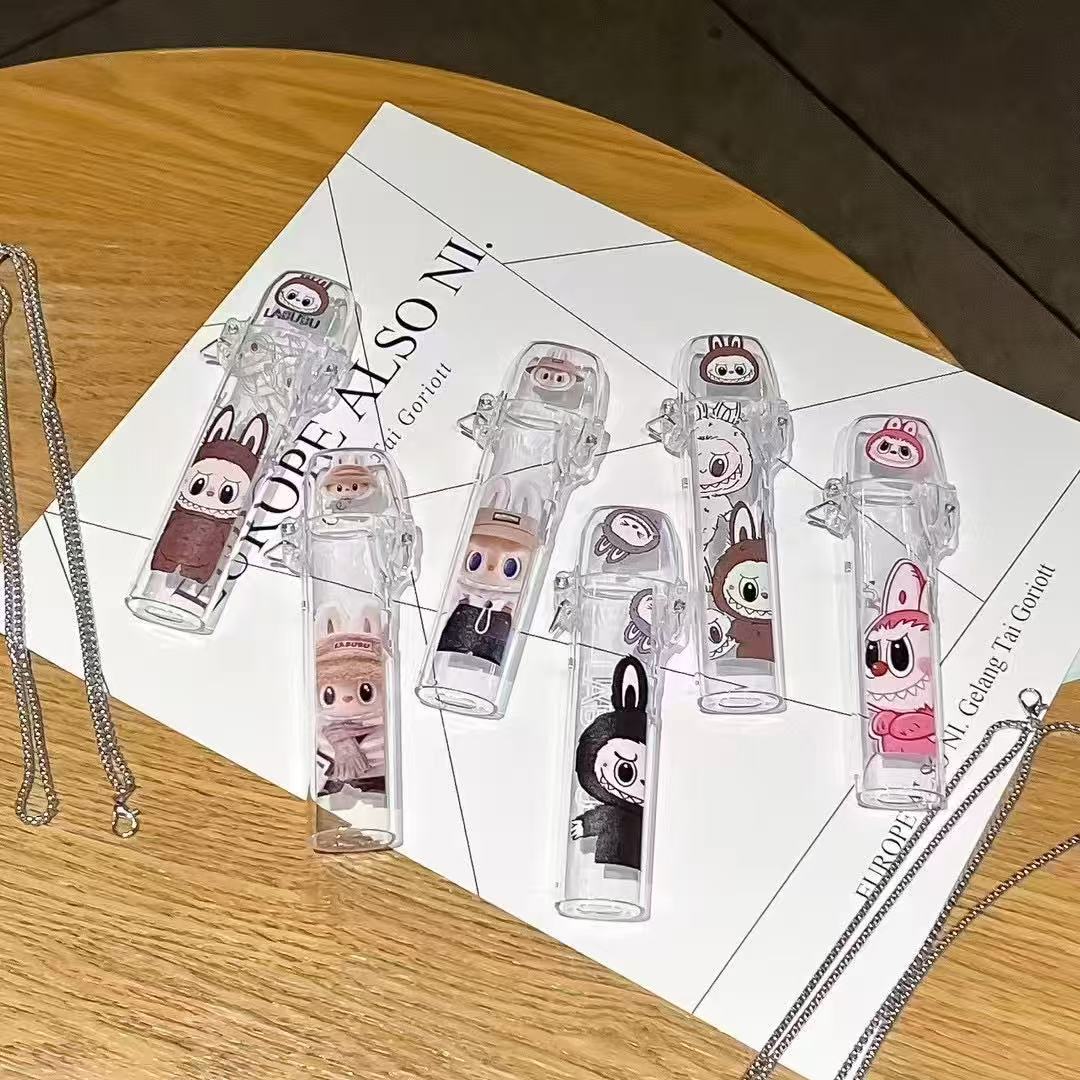 【Labubu拉布布保護套】一代主機保護套  超可愛透明保護殼-VAKA糖果雲煙館