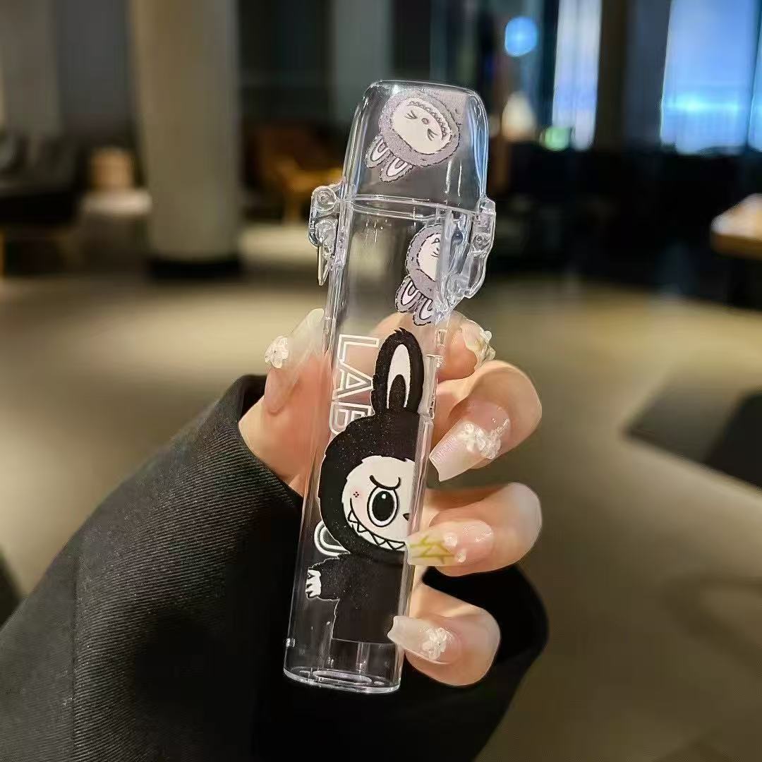 【Labubu拉布布保護套】一代主機保護套  超可愛透明保護殼-VAKA糖果雲煙館