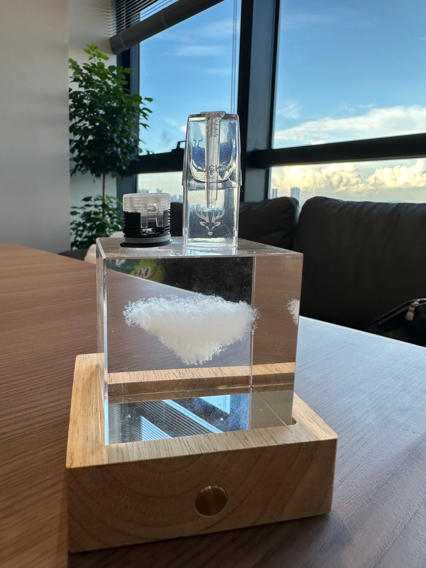 【幸運四彩發光空彈】 新品發光空煙彈 1.6ml 一代主機適配 綠紫黃紅四色發光 不漏油不飛油 煙霧綿柔穩定-台灣現貨秒發