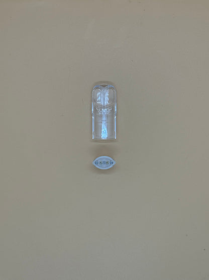 【RELX悅刻一代空彈】1.6ML上下分離款透明煙蛋殼｜不漏油, 不燒焦｜適配一代電子煙設備｜台灣現貨秒發