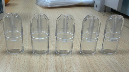 【1.3ML迷你款空煙彈】一代底部註油魔術空殼 白底陶瓷芯，極致防漏！發光款/不發光款-台灣現貨秒發