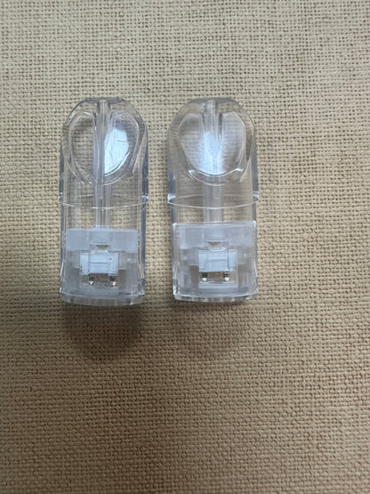 【1.3ML迷你款空煙彈】一代底部註油魔術空殼 白底陶瓷芯，極致防漏！發光款/不發光款-台灣現貨秒發