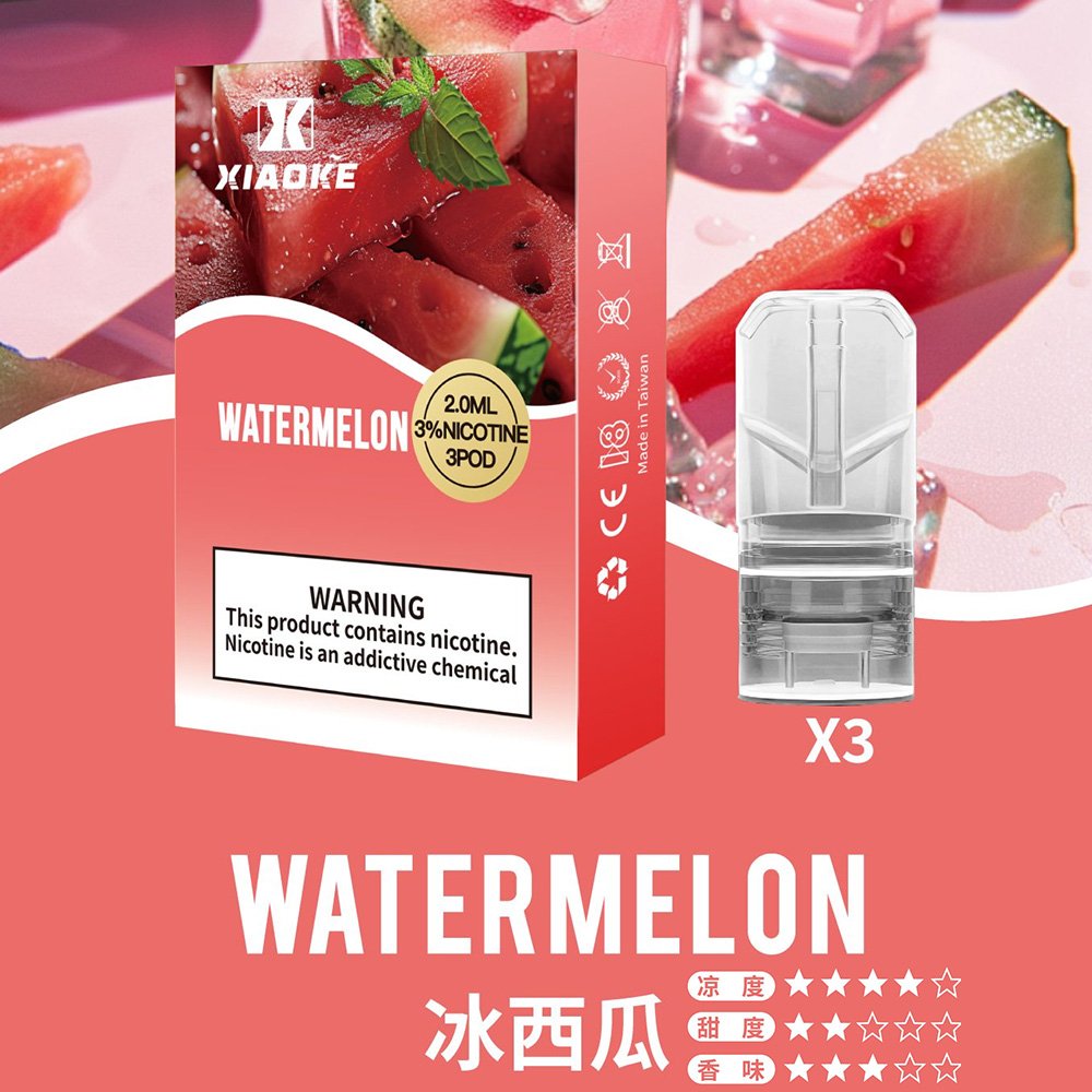 XIAOKE梟客煙彈 | 一代霧化彈/2ml  | 適配一代煙桿-VAKA糖果雲煙館