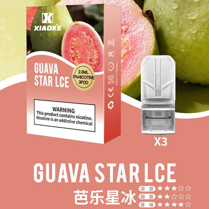 XIAOKE梟客煙彈 | 一代霧化彈/2ml  | 適配一代煙桿-VAKA糖果雲煙館