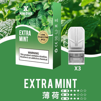 XIAOKE梟客煙彈 | 一代霧化彈/2ml  | 適配一代煙桿-VAKA糖果雲煙館