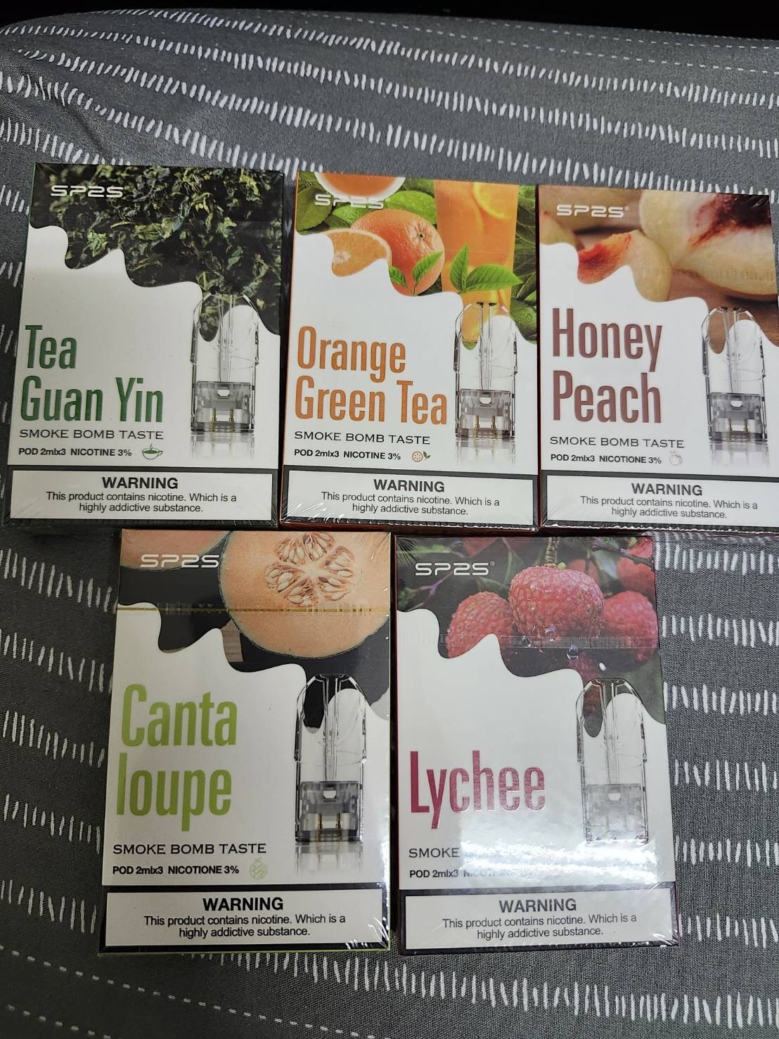 【SP2思博瑞煙彈】透明霧化彈 台灣熱銷🔥一代主機通用 原廠正品-VAKA糖果雲煙館