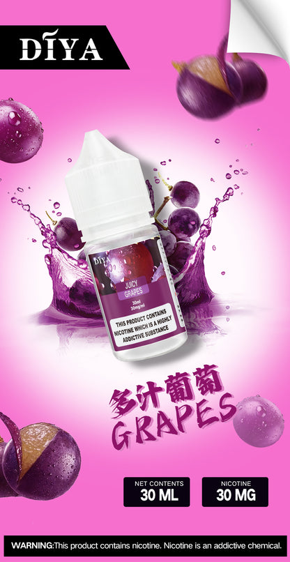 【DIYA叮啞煙油】30ML 多種口味進口小煙油，擁有天然香料-VAKA糖果雲煙館