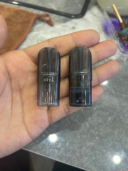 【 DIYA叮啞私模空彈】茶色半透明空殼/一代上下分類式煙彈殼 100入組 適配一代主機/台灣現貨秒發