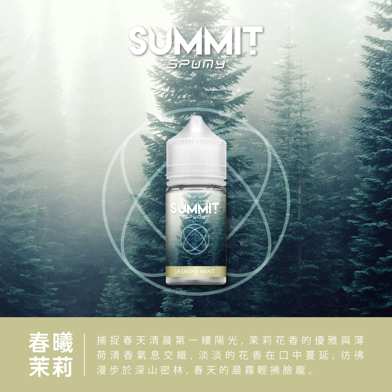 SUMMIT 薄荷系列煙油 | 椰林冰泉、冰晶薄荷、清新不甜膩小煙油 | 30ML/MG極致冰涼體驗-VAKA糖果雲煙館