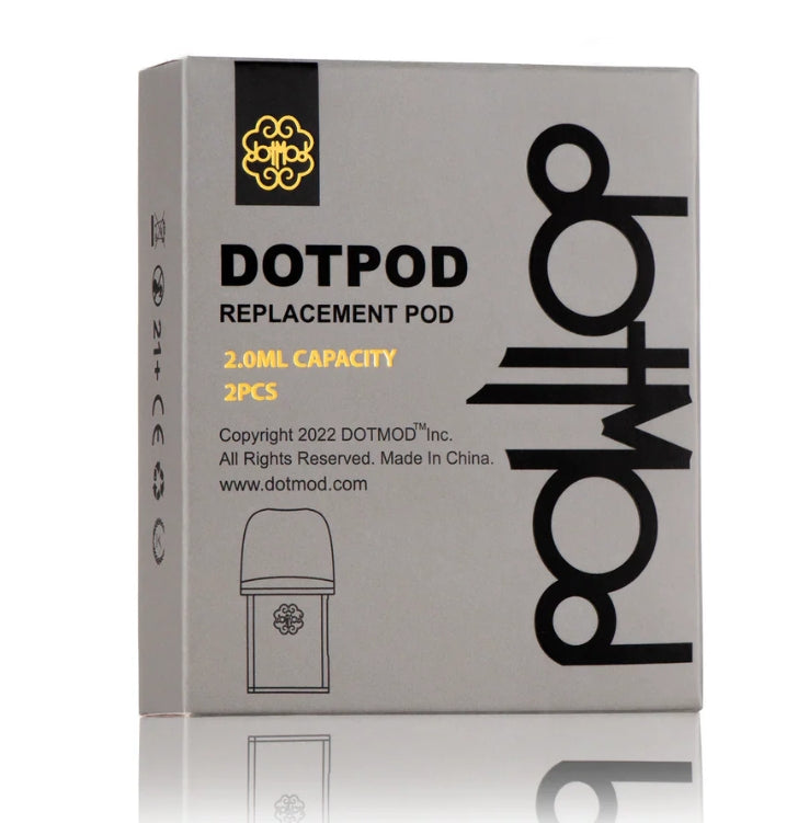 【DOTMOD 佩特里】Dotpod Pro / Lite通用空煙彈（一盒兩顆）｜原廠專用空倉芯體，多機型共用設計-VAKA糖果雲煙館